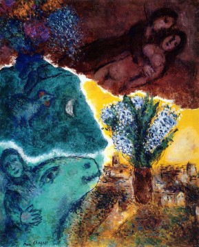 Amanecer contemporáneo Marc Chagall Pinturas al óleo